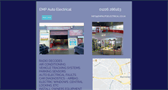 Desktop Screenshot of empautoelectrical.co.uk